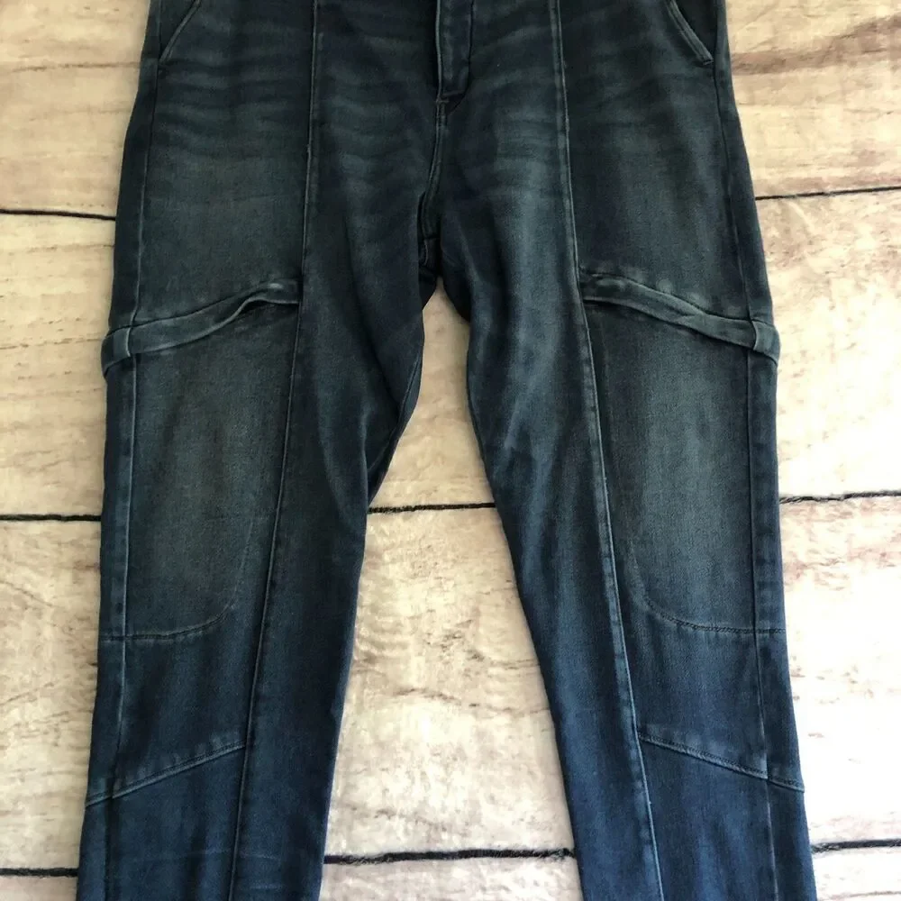 True Religion Jeans Mens 36 Blue Denim Detour Undercover Utility Pants 38 x 30